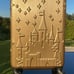 Disney Princess Castle Gold Carryon luggage