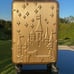 Disney Princess Castle Gold Carryon luggage