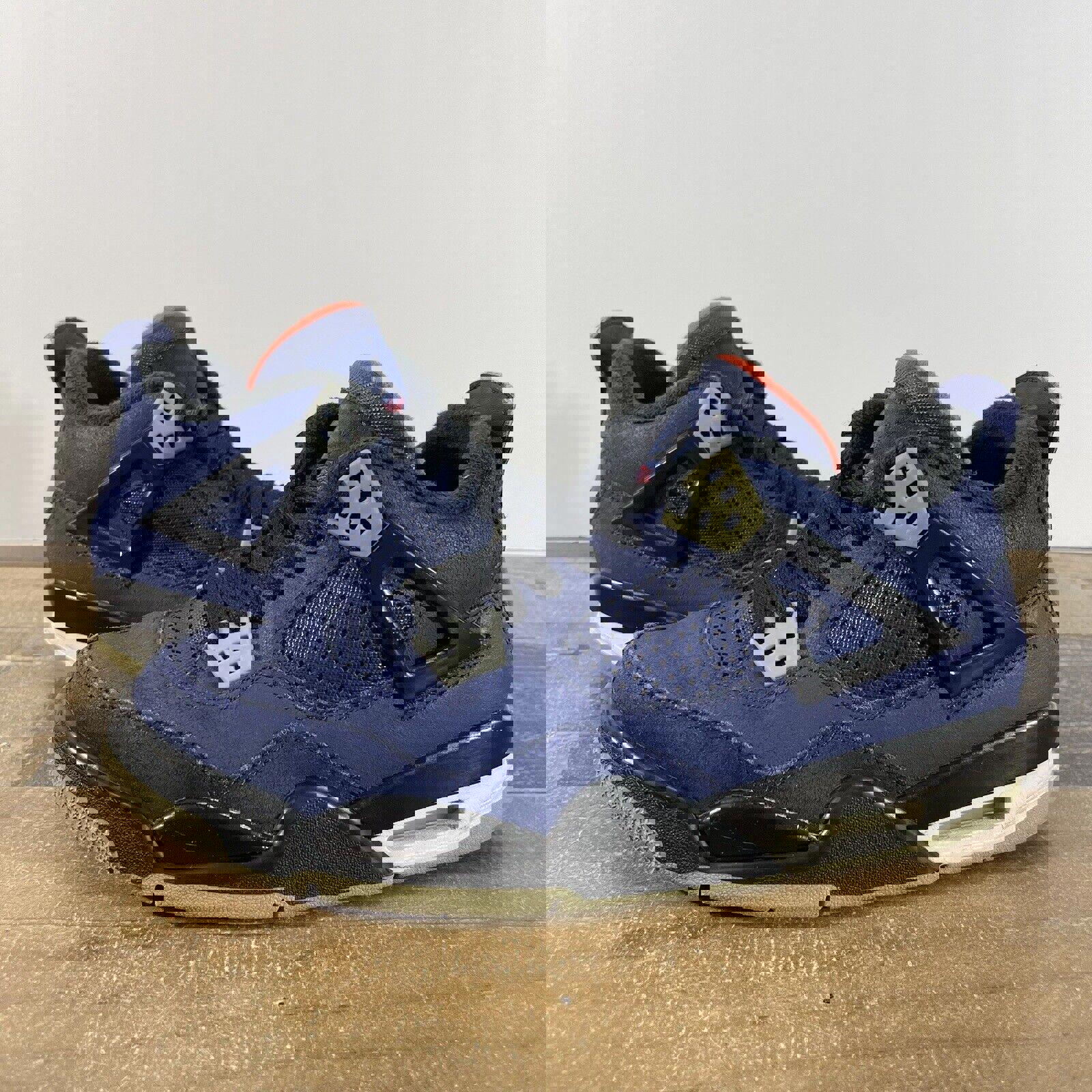 Air Jordan 4 Winterized Size 7Y GS Loyal Blue 2019 CQ9745-401 Nike Retro