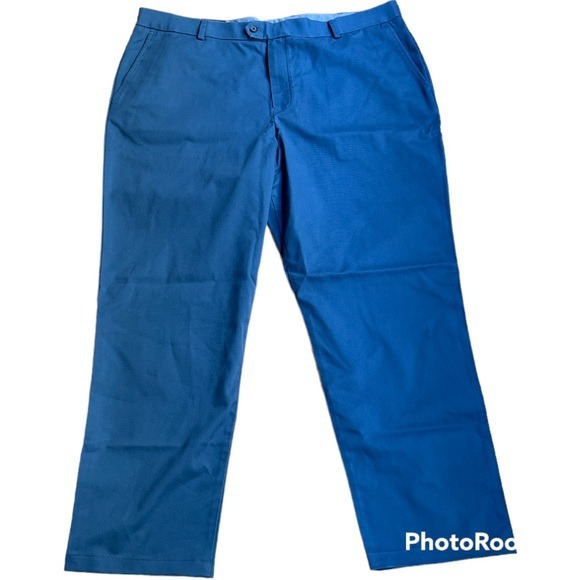 CHARLES TYRWHITT patrol blue ultimate chino pants size 40 x 32
