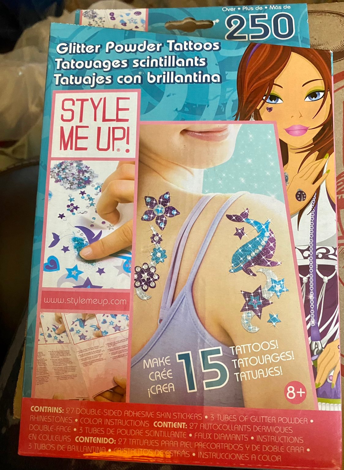 Glitter Powder Tattoo Kit