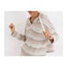 Madewell MWL Sorrento Stripe Hoodie Sweatshirt