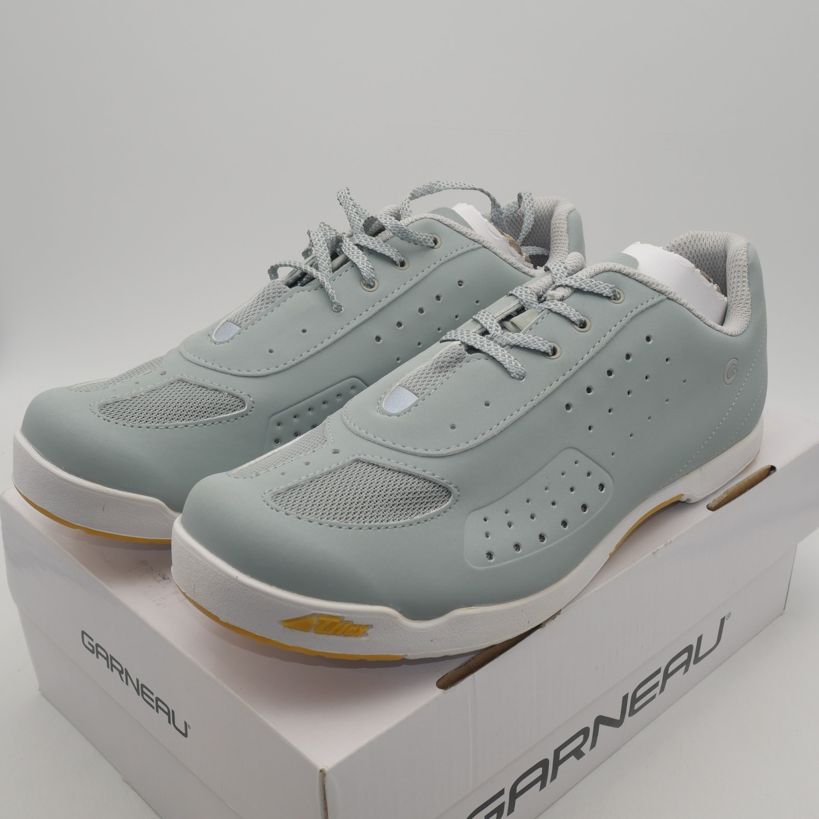 Louis Garneau Women's 11 Urban Cycling Shoes Green Gray