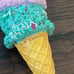 Hello Kitty Ice Cream Donut Latte Cappuccino Pancakes Dessert Squishy Ornaments