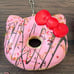 Hello Kitty Ice Cream Donut Latte Cappuccino Pancakes Dessert Squishy Ornaments