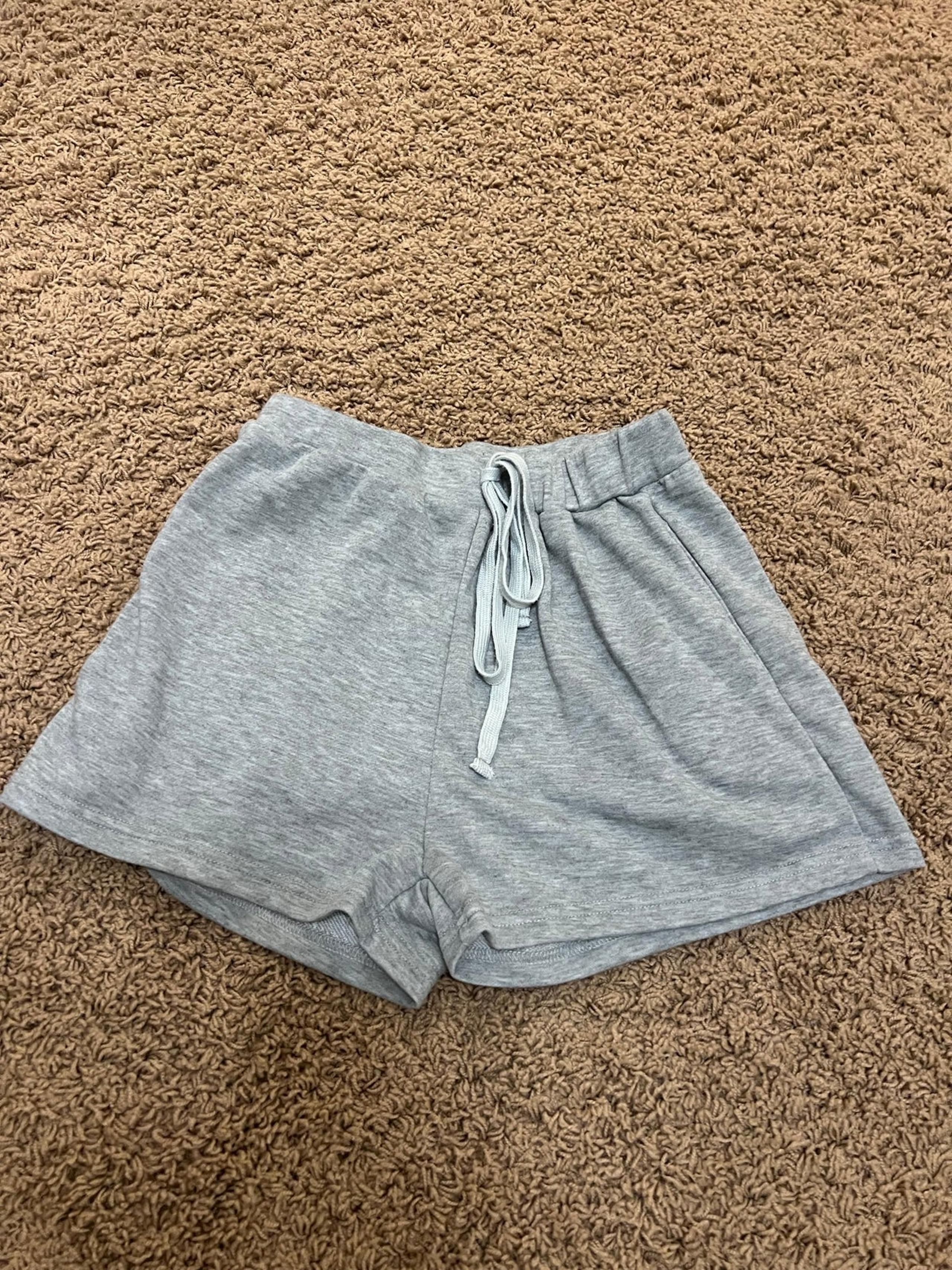 Grey Cotton Shein Shorts Size Medium