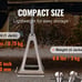 4-Pack Aluminum RV Stabilizer Jacks – Adjustable, Lightweight, 6000 Lbs Capacity