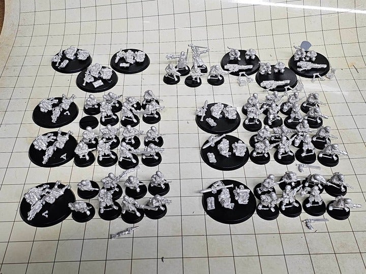 Steel Legions Army OOP Imperial Guard Warhammer 40k