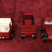 Vintage Antique Coca Cola Trucks & Forklift Diecast & Plastic Lot Buddy L.