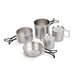 5-In-1 Camping Collapsible Picnic Pot Set, Outdoor Picnic Portable Pot Set,
