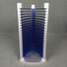 Vintage CD Rack Tower Futuristic Modern Design Holds 20 CDs