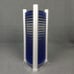 Vintage CD Rack Tower Futuristic Modern Design Holds 20 CDs