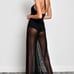 HALTER JUMPSUIT With Mesh Bottom