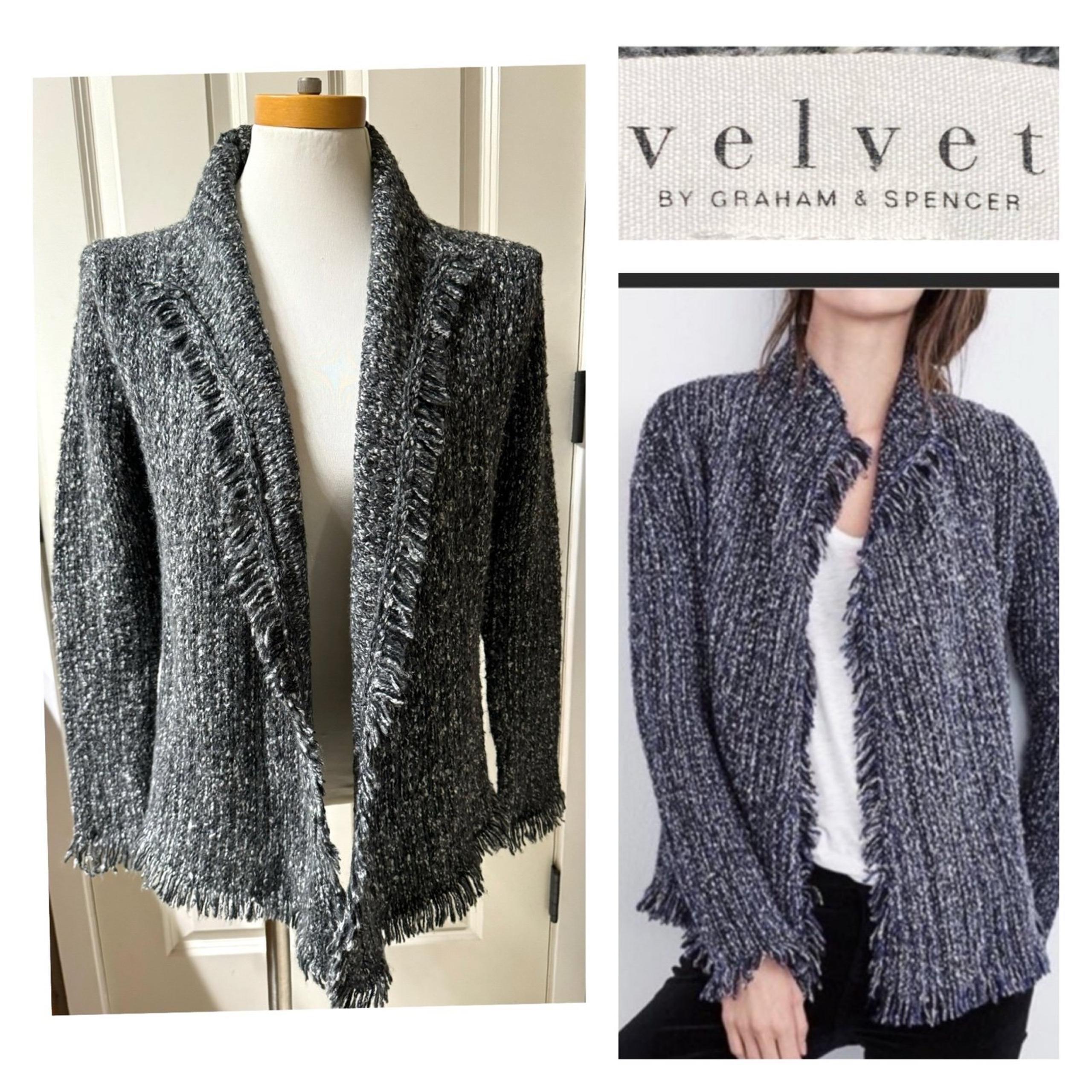 Velvet by Graham & Spencer Wool Cardigan Sweater