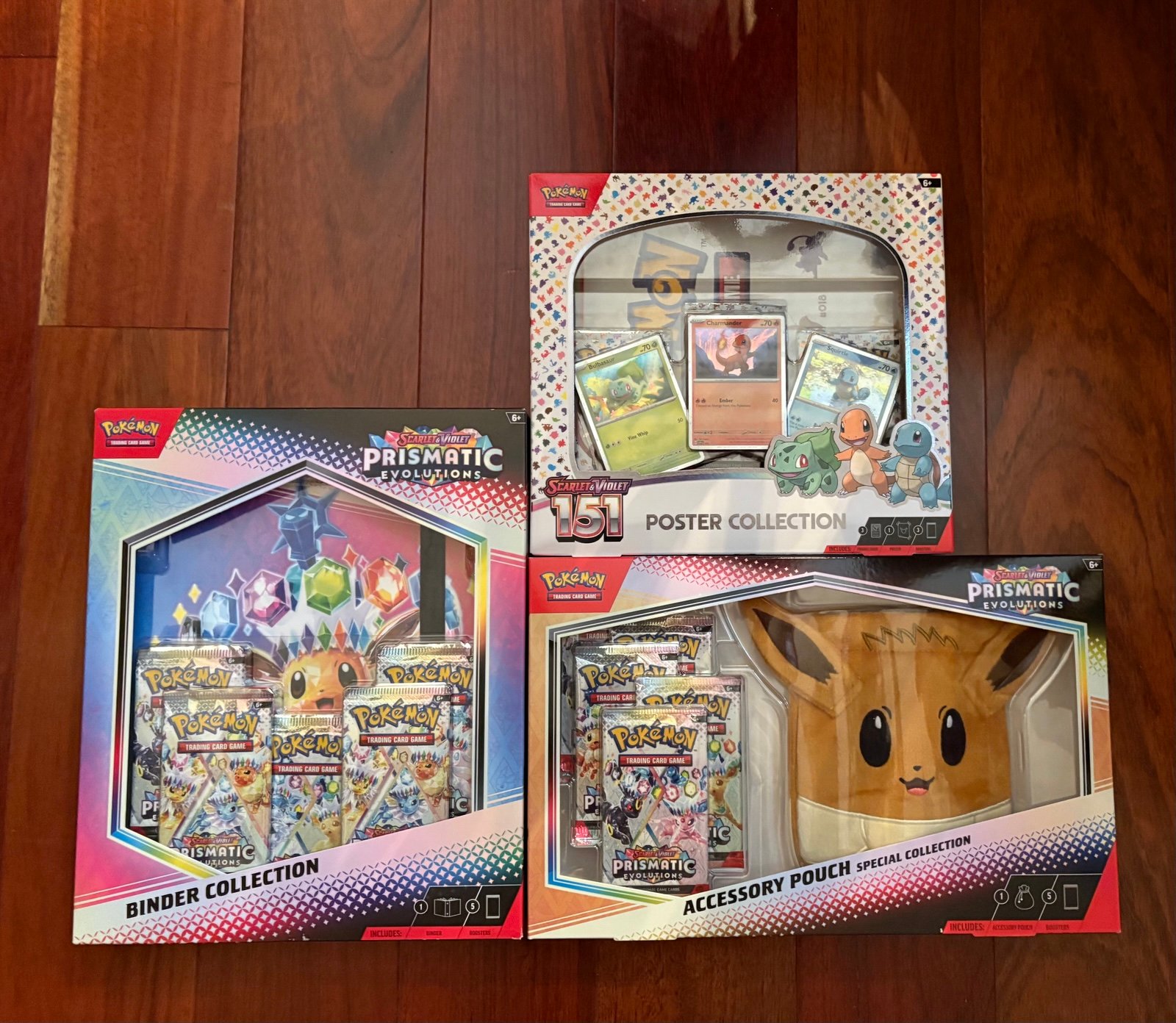 Pokemon Prismatic Evolutions + 151 Bundle Lot