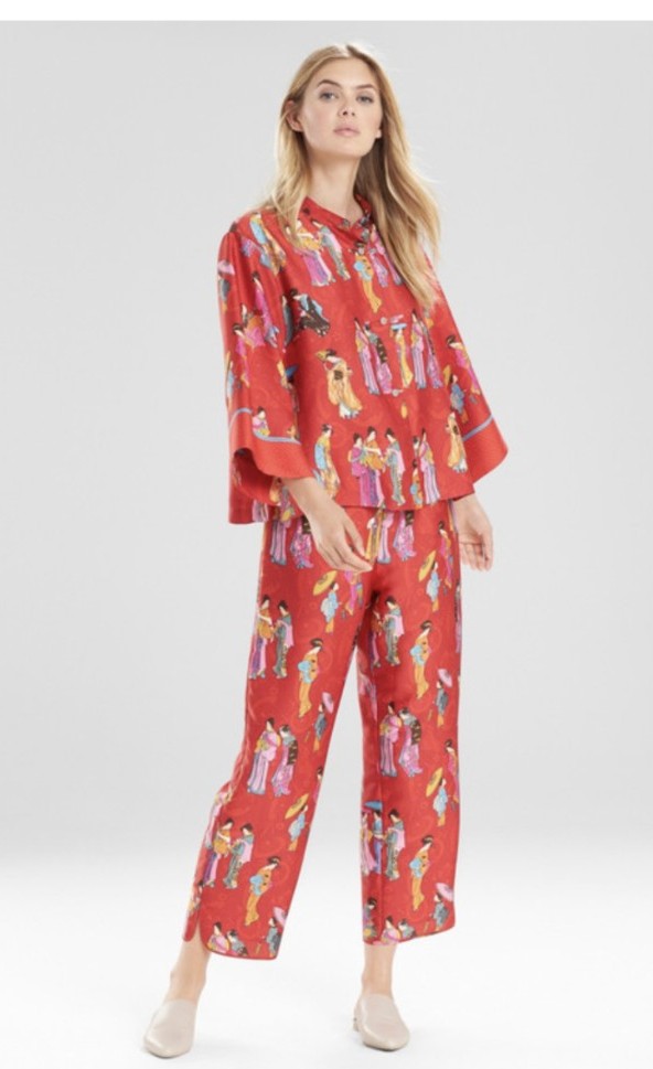 Natori Geisha Pajama Set Size Large