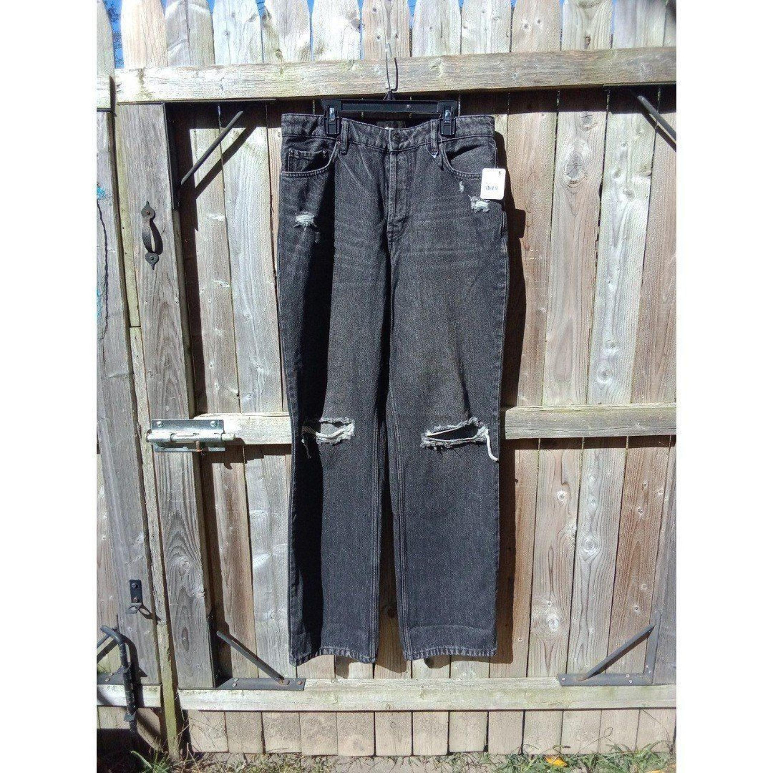 Men's Free People Jeans We The Free Black Disserted NWT