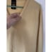 ST MICHAEL 100% Cashmere Soft Yellow Sweater Sz 40 Chest Large UK V Neck