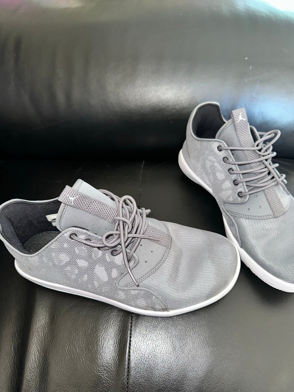 Jordan Eclipse Cool Grey White Black Mens Athletic Sneaker