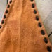 One Size Suede/Leather w/Feathers Halter Top Fringe Festival OneOfAKind Handmade