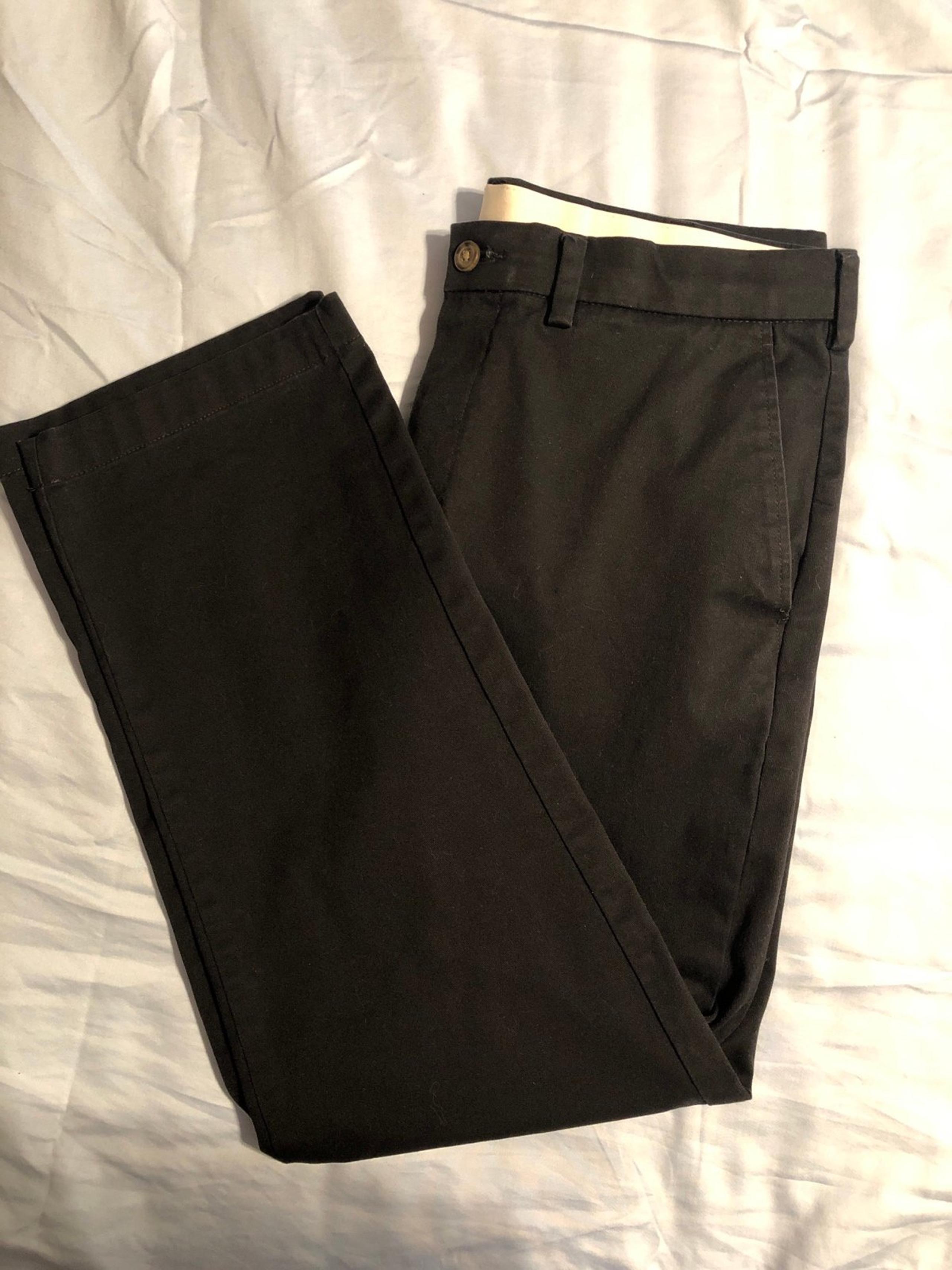 Men's black business casual pants, 34x30 by George NEW