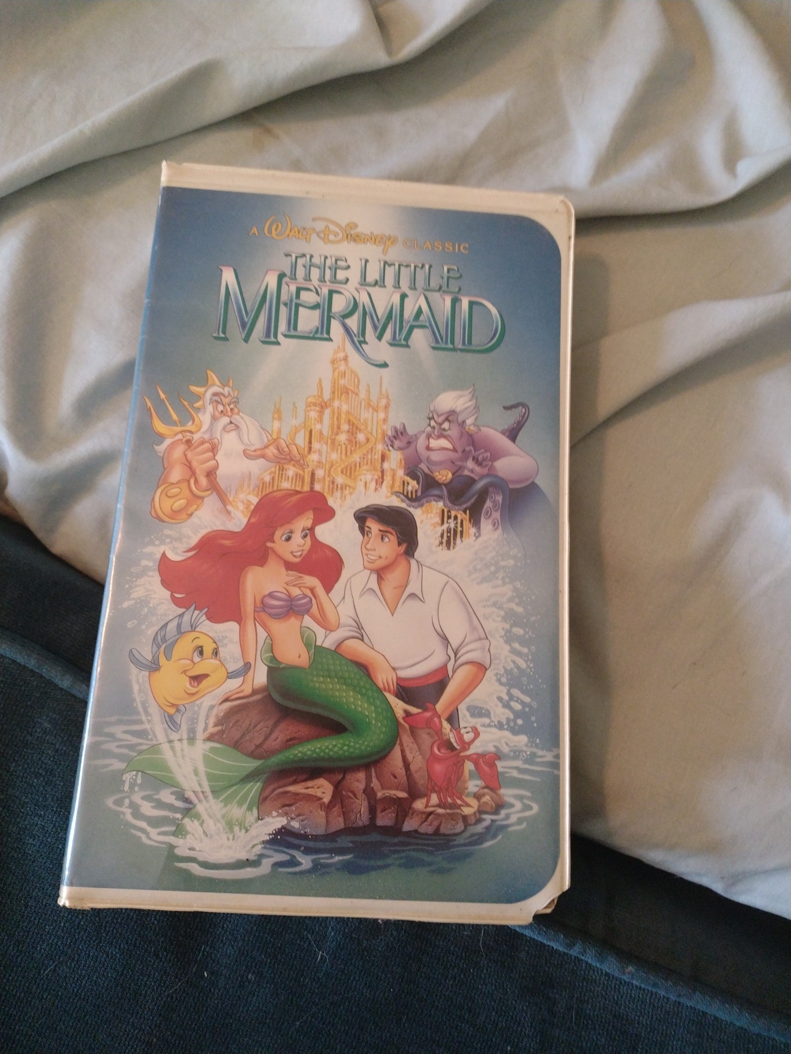 The Little Mermaid Original Controversial VHS with Black Diamond