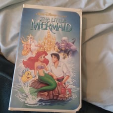 The Little Mermaid Original Controversial VHS with Black Diamond