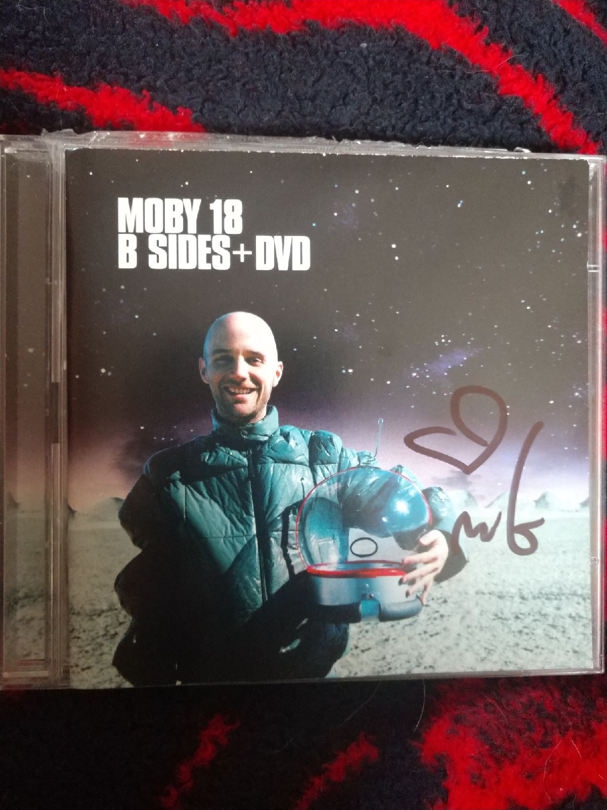 Moby 18 B-Sides + DVD Signed