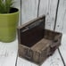 Cowboy Rustic Look Desk Storage, What Not Box