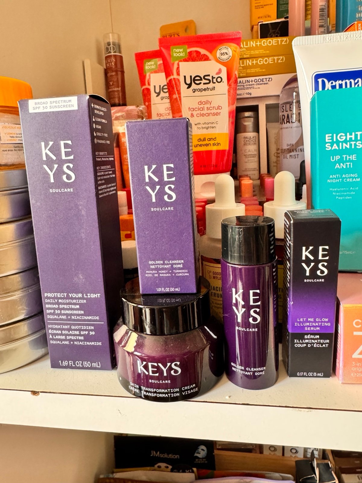 Keys soulcare skincare bundle lot