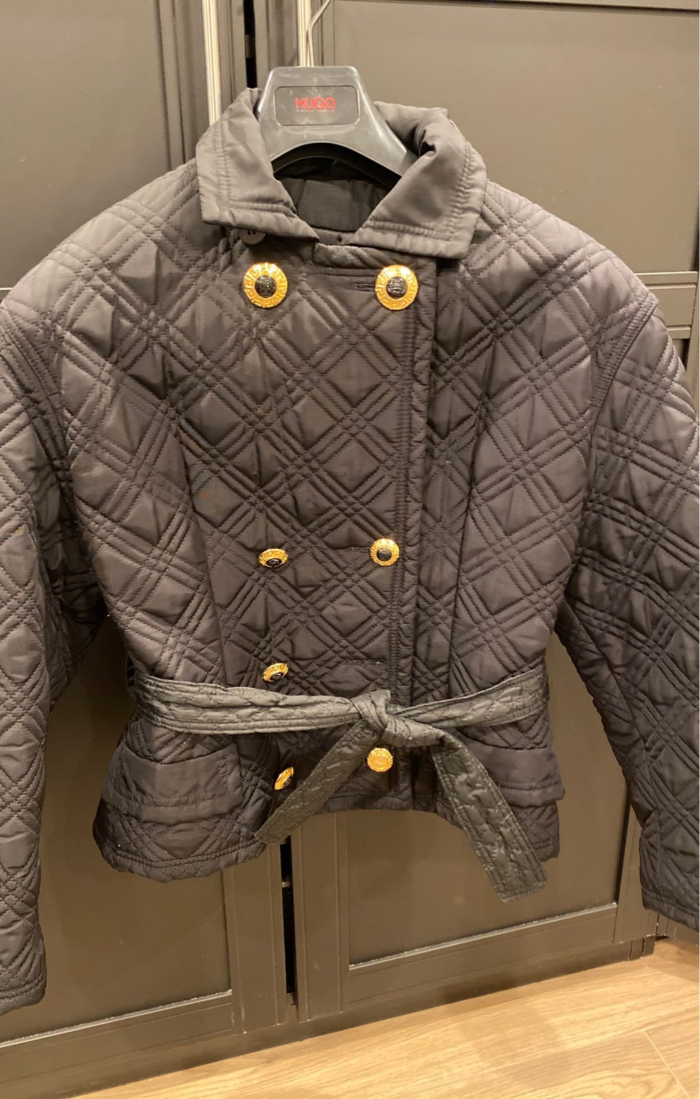 Vintage Versace belted jacket size S