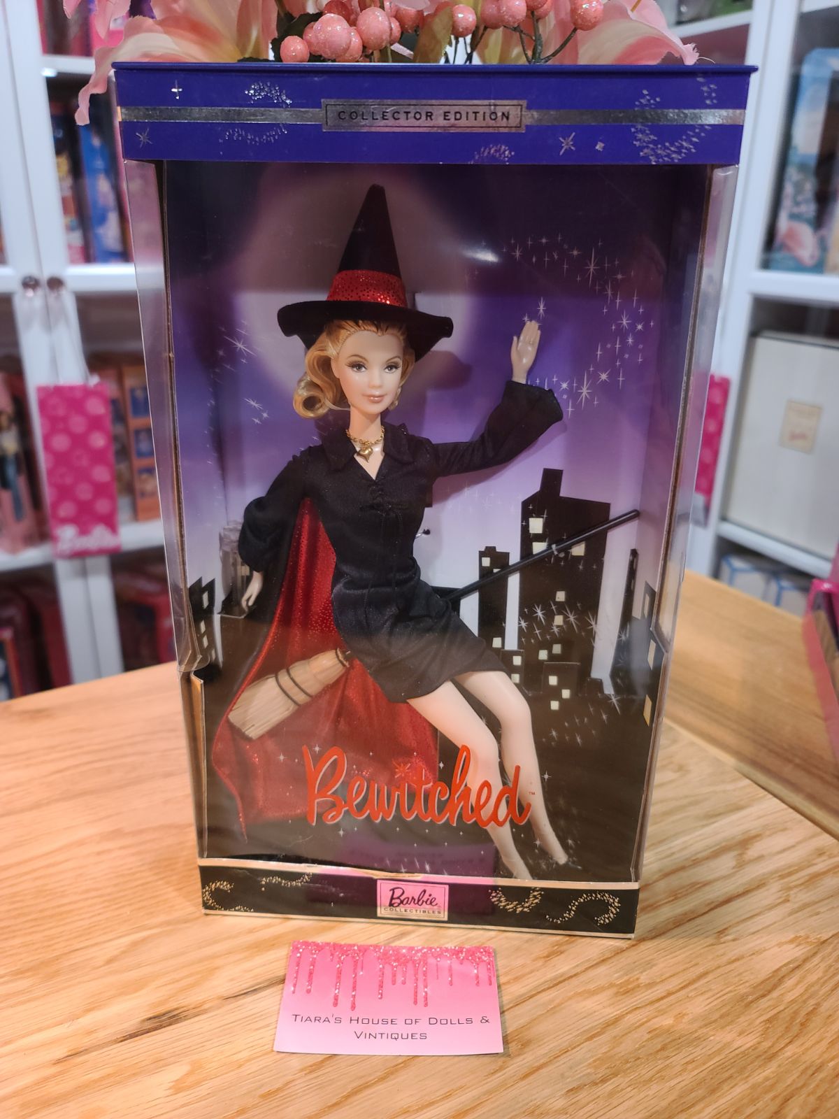 NEW! 2001 COLLECTOR EDITION BEWITCHED BARBIE!