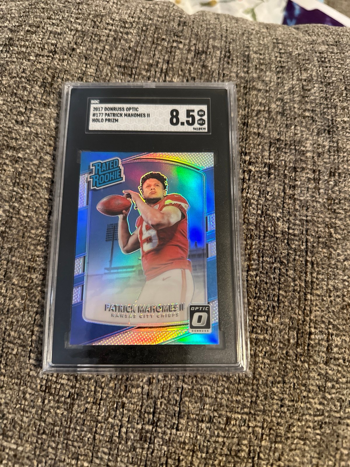 Patrick Mahomes Football Card