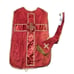 Antique Catholic Stole Chasuble Cape Embroidered Vestment
