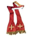 Antique Catholic Stole Chasuble Cape Embroidered Vestment