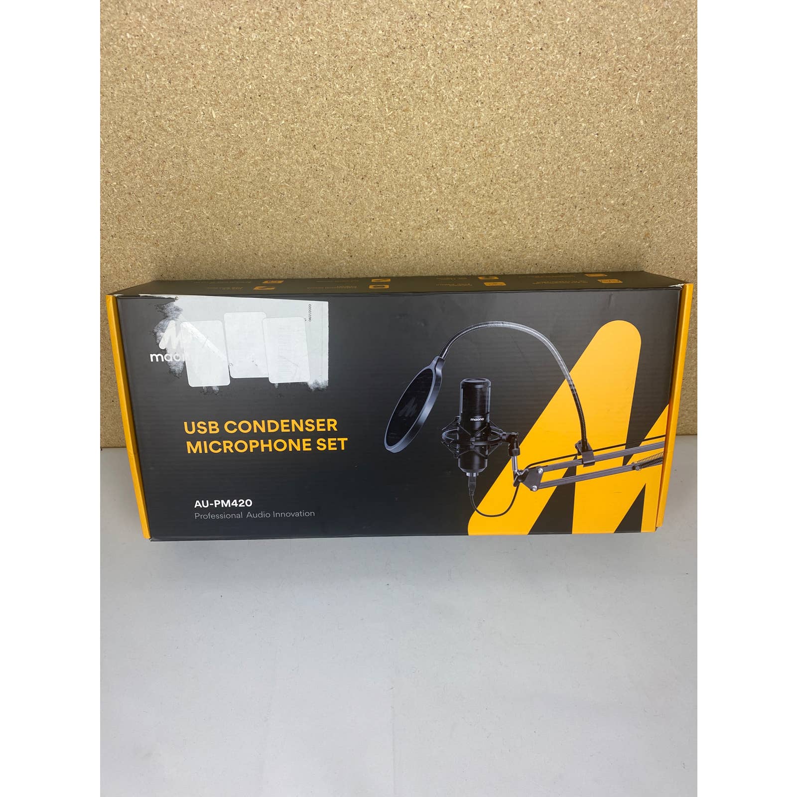 Maono AU-PM420 USB Condenser Micorphone Set A4