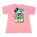 L VTG USA Disney Mickey Mouse Sport Neon Puff Paint Single Stitch Tee Shirt