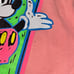 L VTG USA Disney Mickey Mouse Sport Neon Puff Paint Single Stitch Tee Shirt