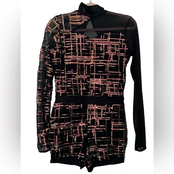 Women's Black and Pink Fancy-dress
