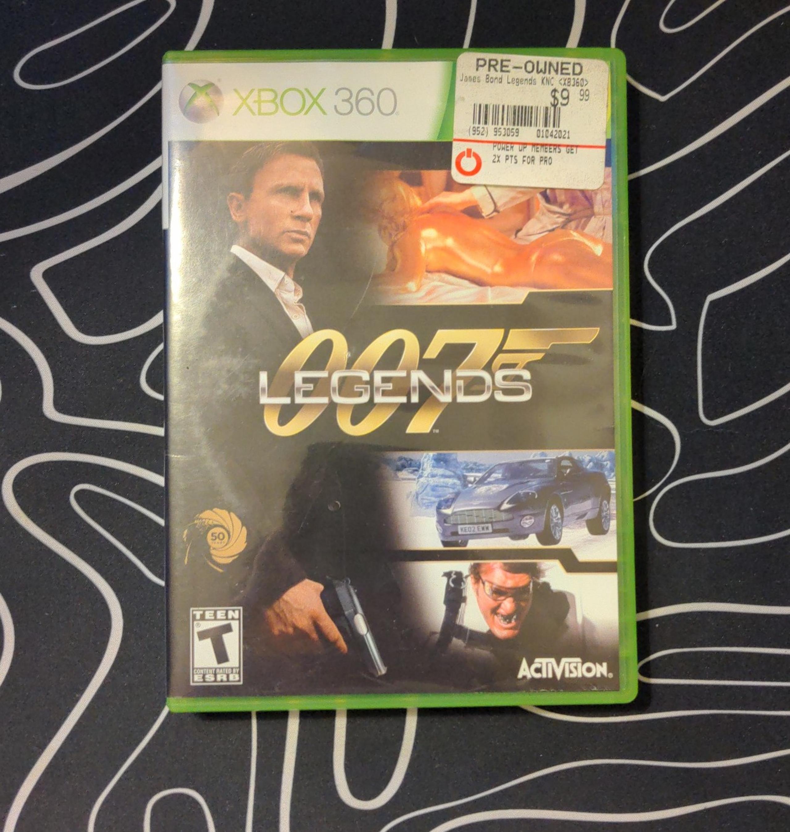 007 Legends - James Bond (Xbox 360) - With Manual