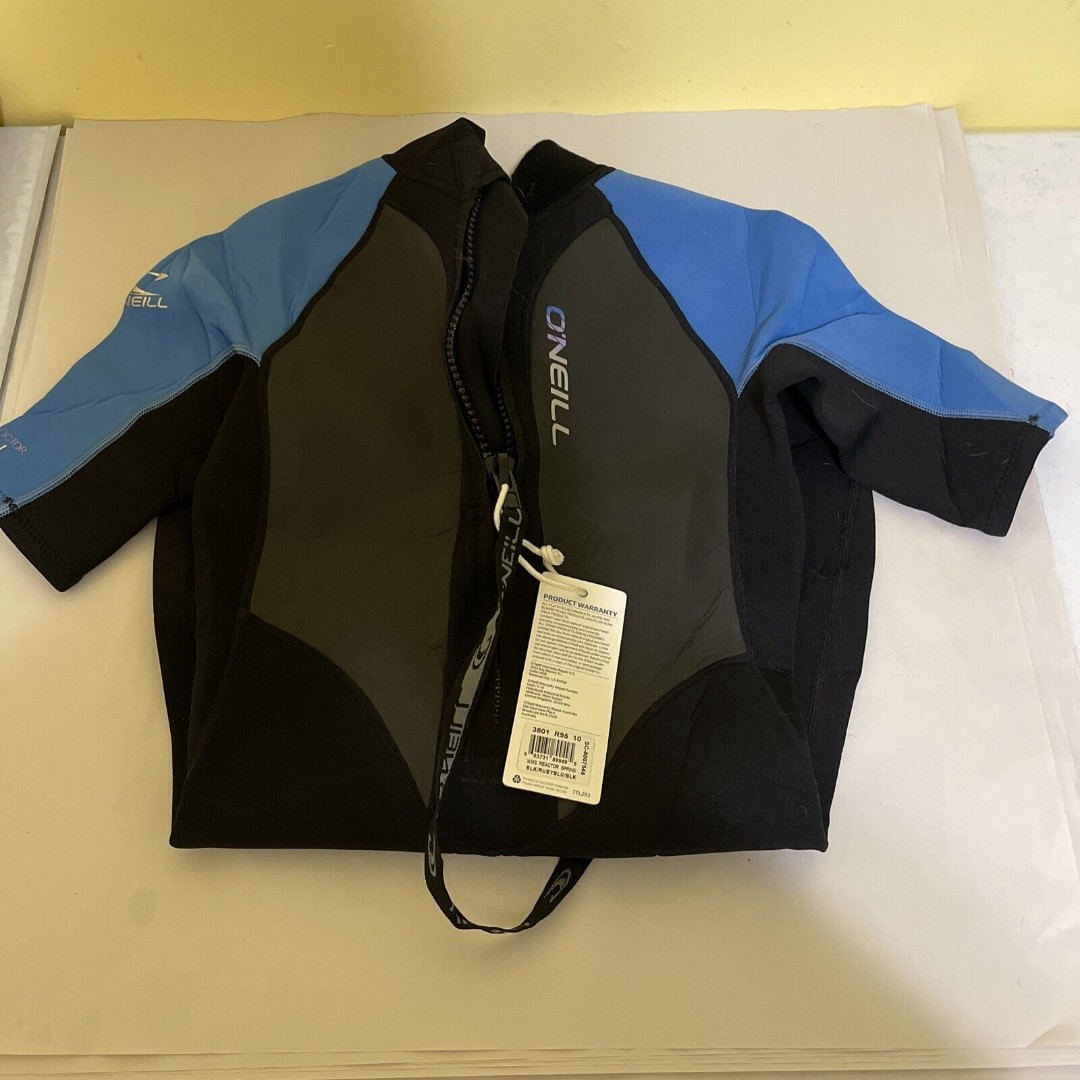 O'Neill Wetsuits Wetsuits Women's Reactor 2 mm Short Sleeve Spring Suit, Black/R