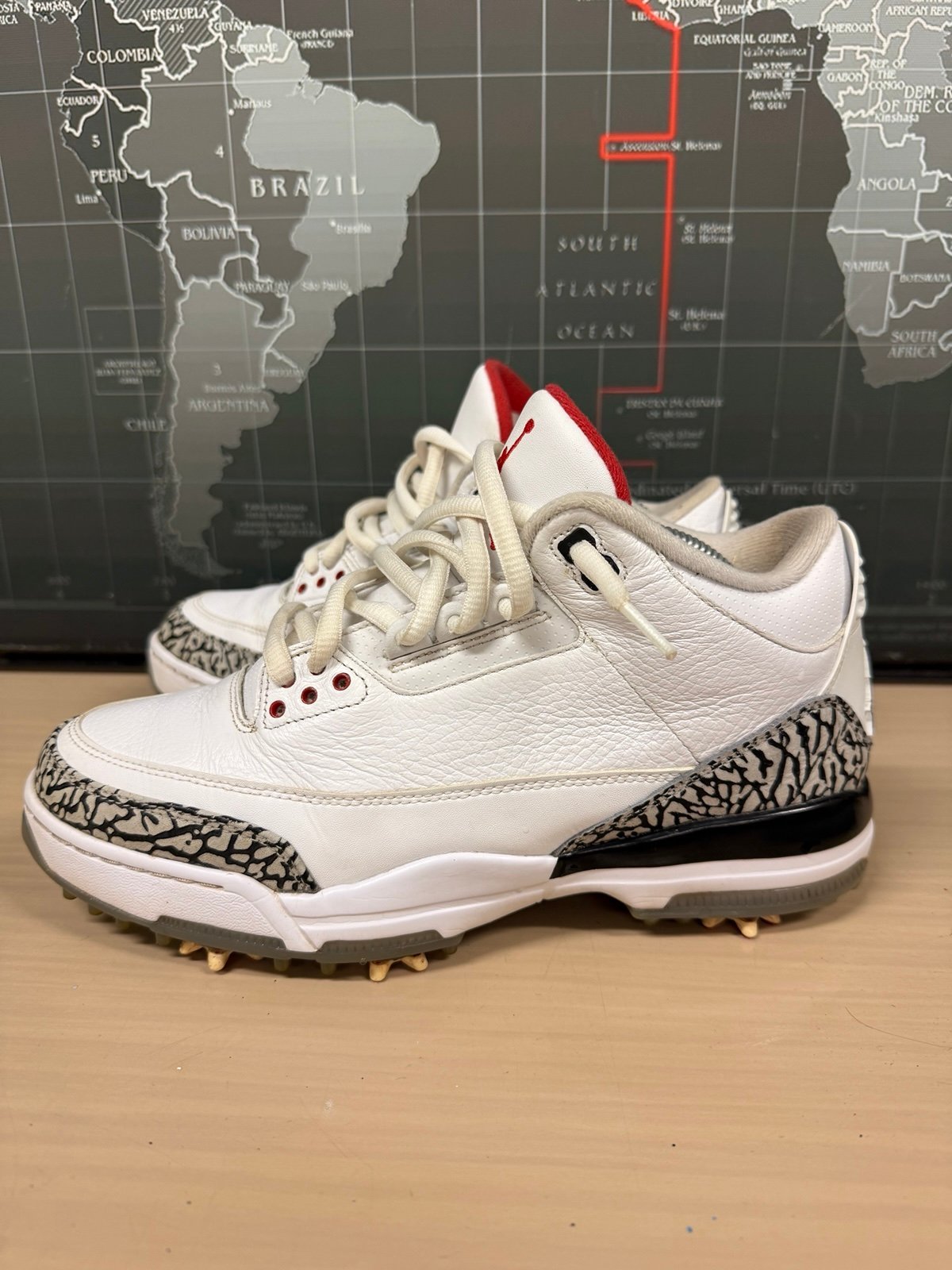 Jordan Golf White Cement size 9