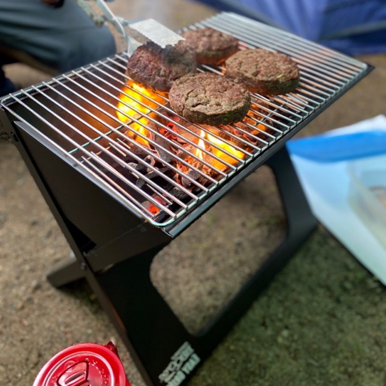 19 Portable Easy Grill, Premium Folding X-Grill for Tailgating and Travel