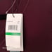 Perry Ellis Mens Long Sleeve Shirt V Neck Pima Cotton Burgundy Sz Large New