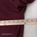 Perry Ellis Mens Long Sleeve Shirt V Neck Pima Cotton Burgundy Sz Large New