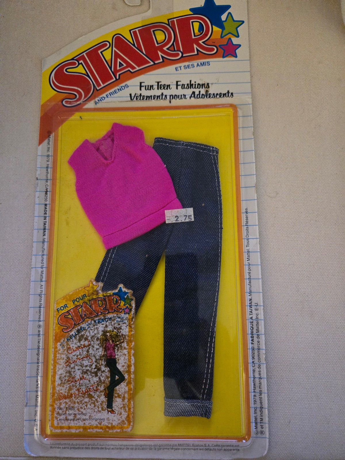 Vintage 1979. Starr & Friend Fun Teen Fashions #1388 European - Rare find