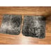 2 Pottery barn gray pillowcase insert 18x18 furry set