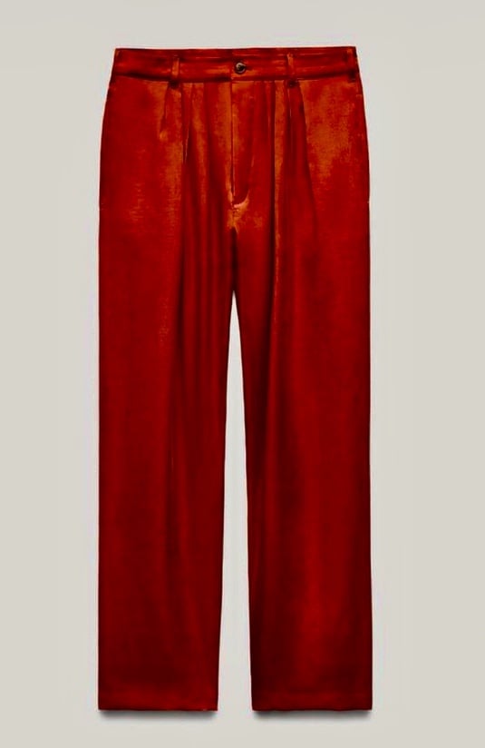 ZARA Tencil Trouser Pants