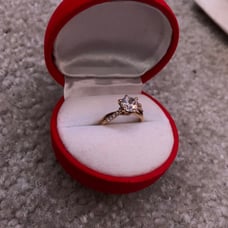 Size 6.5 engagement ring