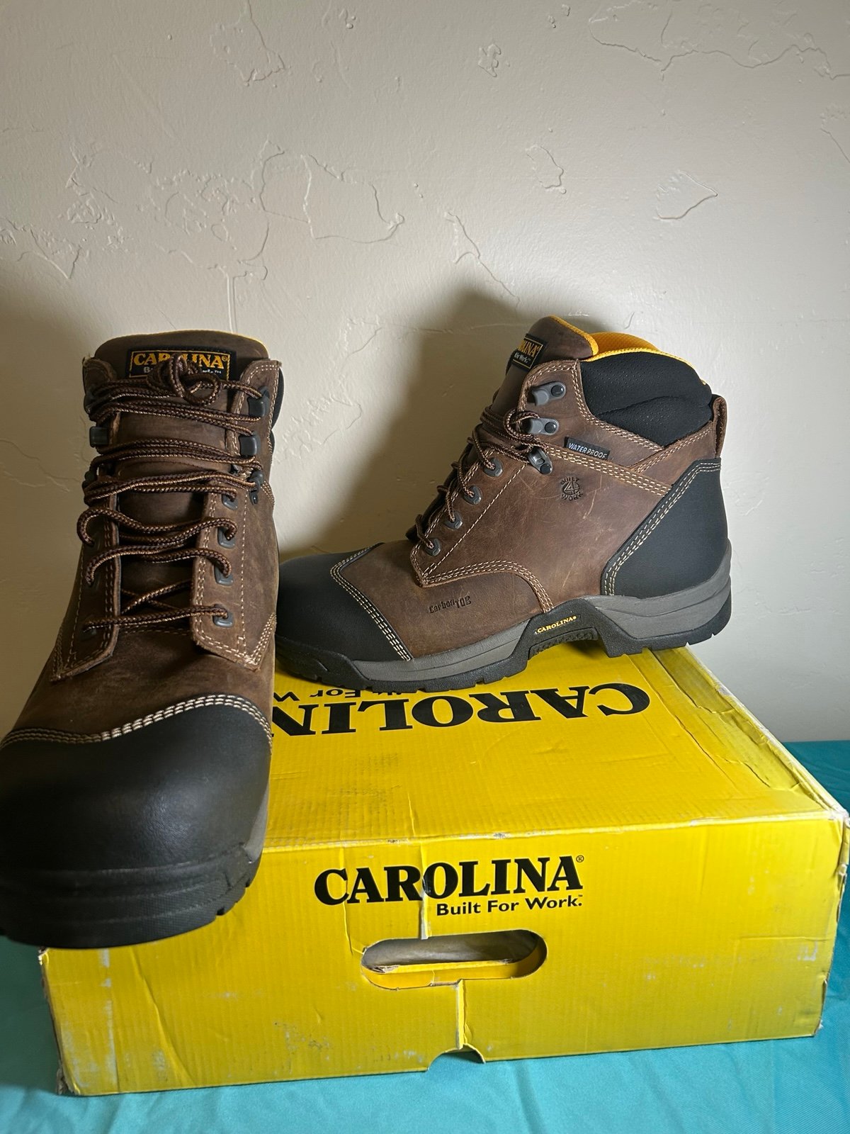 Carolina Bruno Lo Carbon Comp Toe Waterproof Work Boot for Men size 13